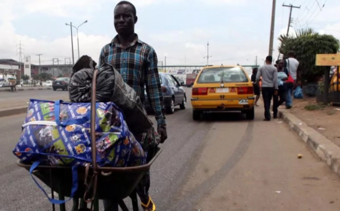 Lagos Bans Cart Pushers & Wheel Barrow Operators In The State
