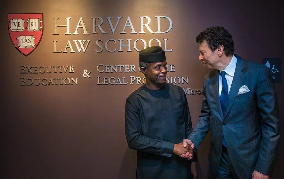 How New Pan-Africanist Businessmen, Women Are Driving Africa’s Economic Transformation, by VP Osinbajo in Harvard