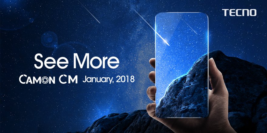 Tecno Mobile launches Full Display Screen Smartphone, ‘Camon CM’ (Pictures)