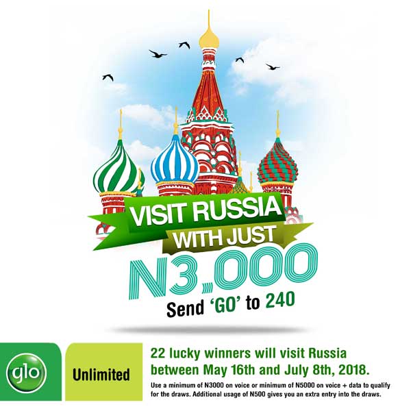 Glo Excites Subscribers with Go Russia Offer