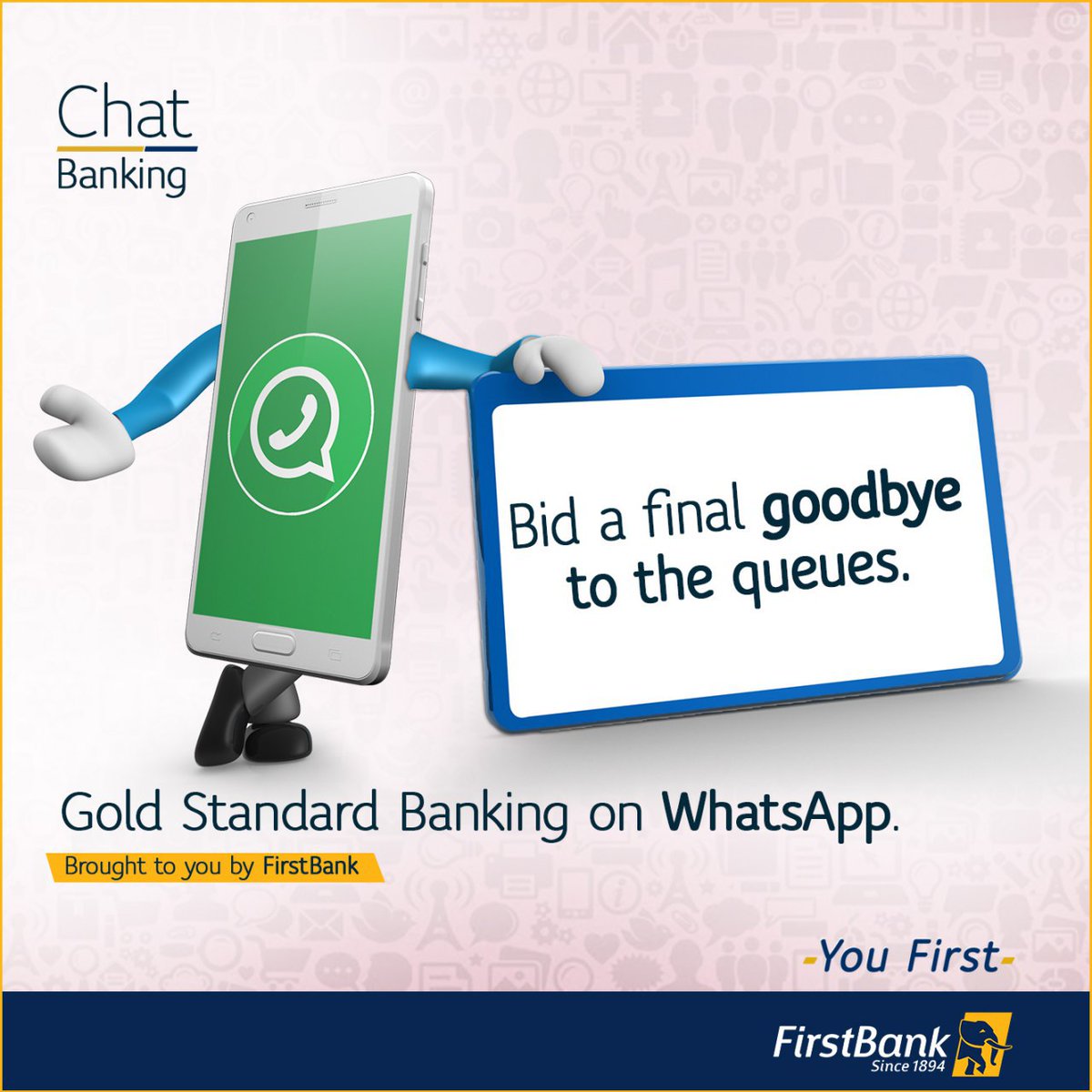First Bank Nigeria Launches WhatsApp Business Banking