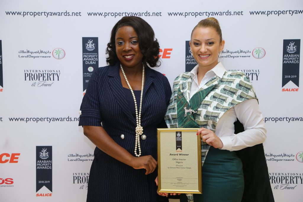 Gemona West Interior Design Wins Prestigious International Award