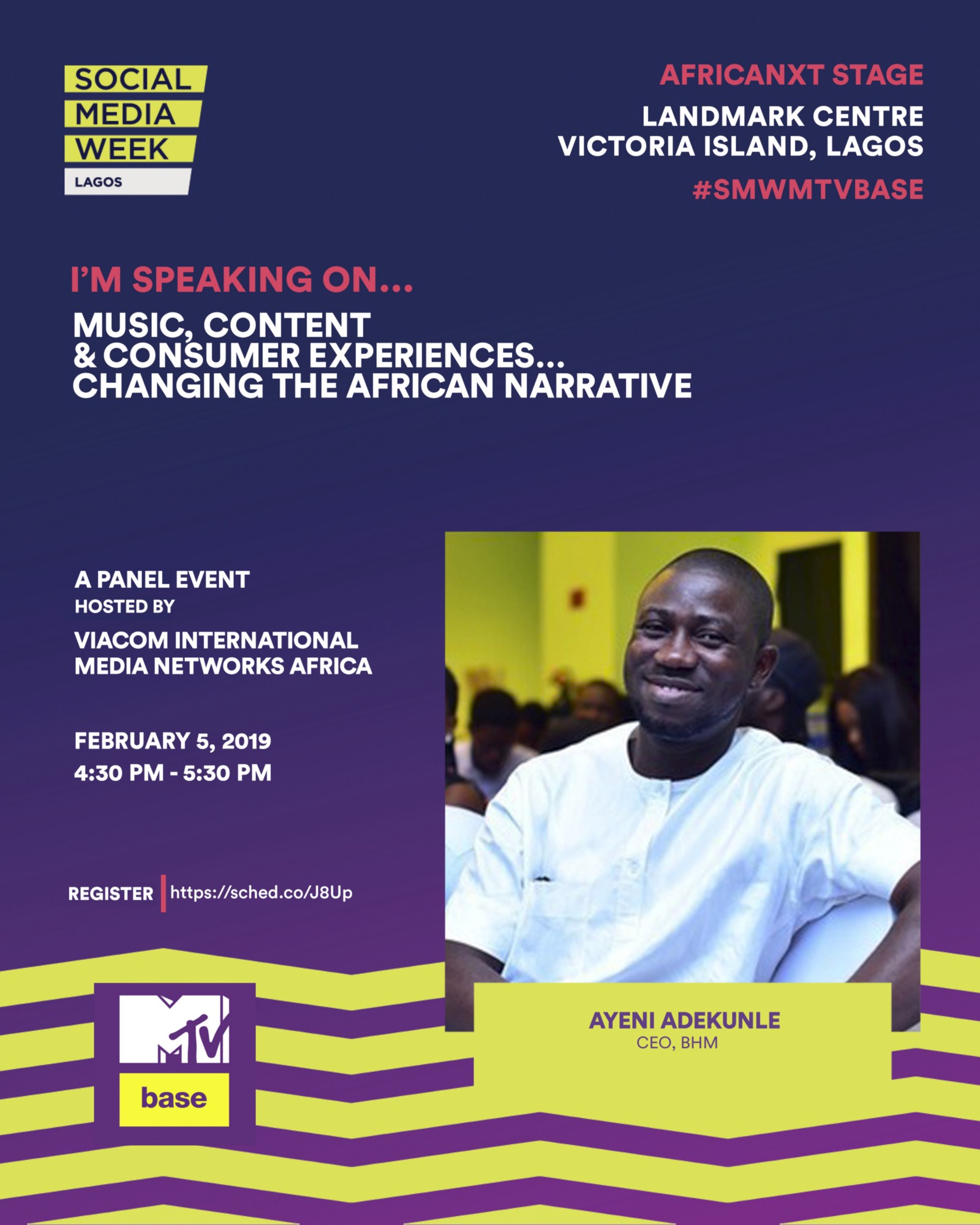 BHM’s Ayeni Adekunle named as Social Media Week Lagos panelist
