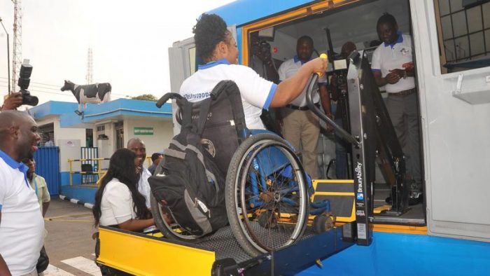 Peak Milk donates wheelchair accessible bus to Nigeria Para-Powerlifting Federation (Pictures)