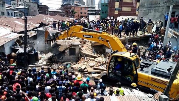 LASG opens resettlement camp for victims of building collapse