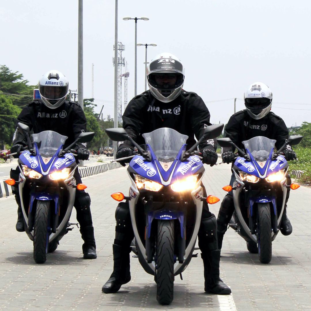 Allianz Nigeria Insurance Unveils Highly Trained Rapid Response Riders (Photos)