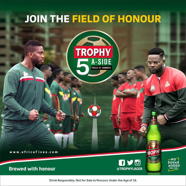 Win N3Million and a Free trip to Tanzania at TROPHY 5 ASIDE Tournament by Trophy Beer