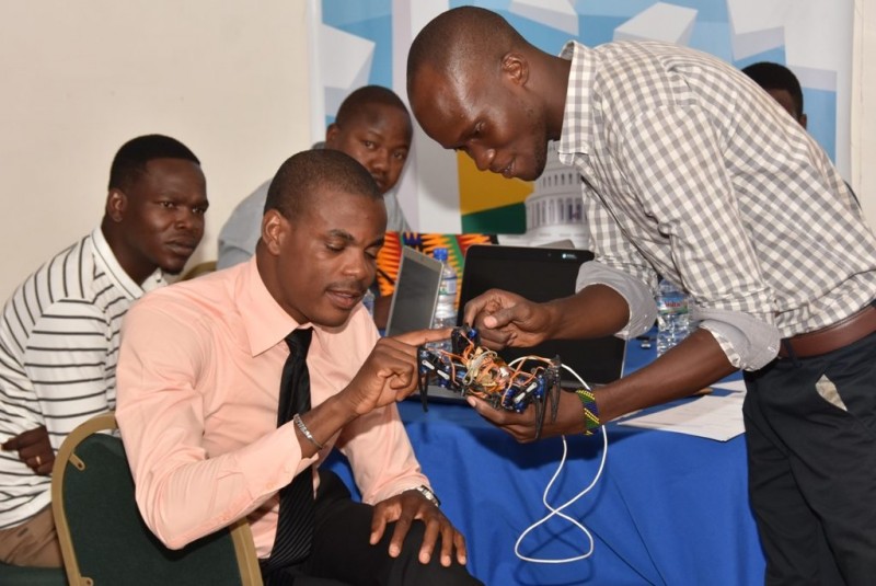 American Spaces Coordinators from Across West Africa Gather in Lome for STEM Workshop