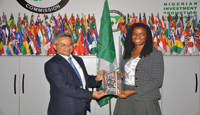 Indian High Commissioner to Nigeria Pays a Courtesy Visit to the Nigerian Investment Promotion Commission