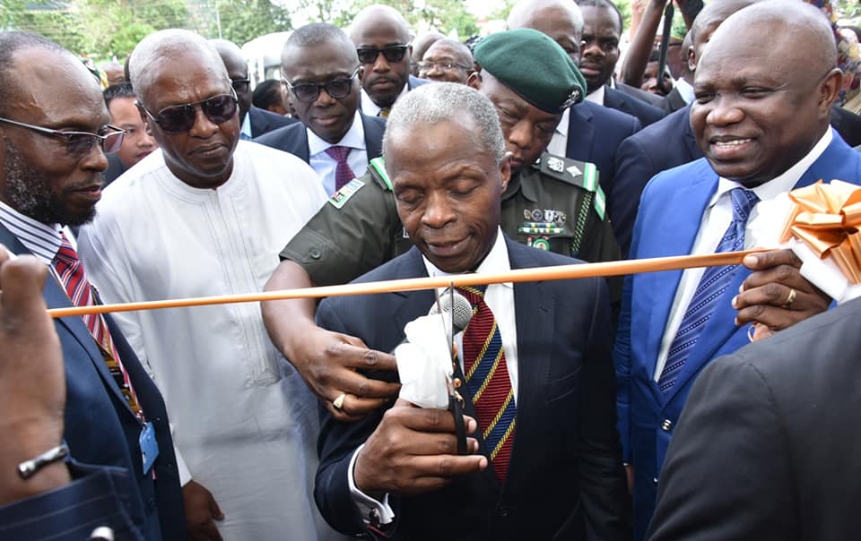 Osinbajo, Ambode commission new LASU Senate Building