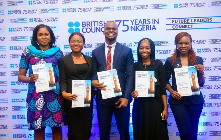 Five Young Nigerian Leaders Have Been Selected As Winners At The British Council’s Global Future Leaders Connect 2019