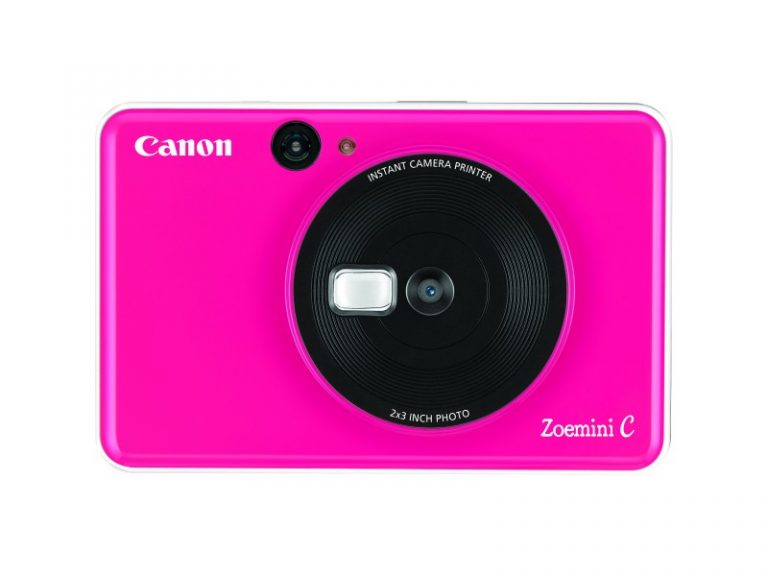 Shoot, Print And Share Selfies On The Go With The Canon Zoemini S And Canon Zoemini C Instant Camera Printers