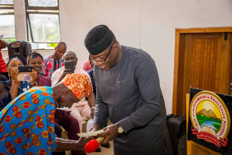Ekiti Expends #3.9 Billion On Pension, as Governor pays another #100 Million for gratuity