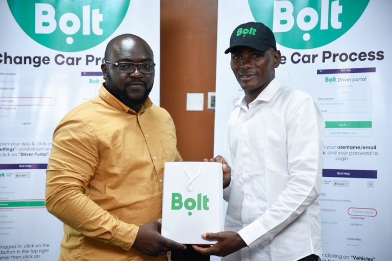 Bolt Rewards Unique Driver who went Viral for his Generosity (Photos)