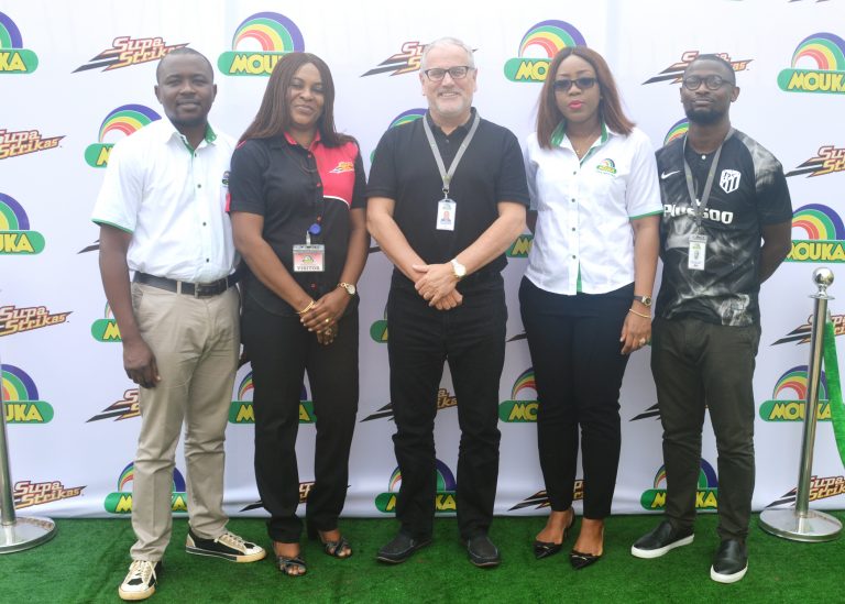 Mouka Partners Supa Strikas in Strategic Business Deal (Photos)
