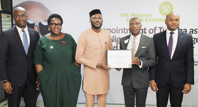 NSE Unveils Tuface Idibia as Good Cause Ambassador (Photos)