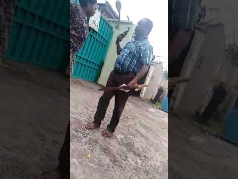 Irate ex-Army General threatens to shoot Ikeja Electric staff (Video)