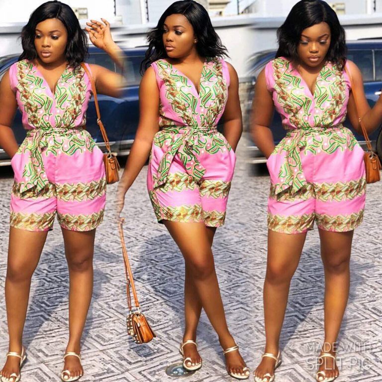 Ankara Playsuit Styles You Will Love