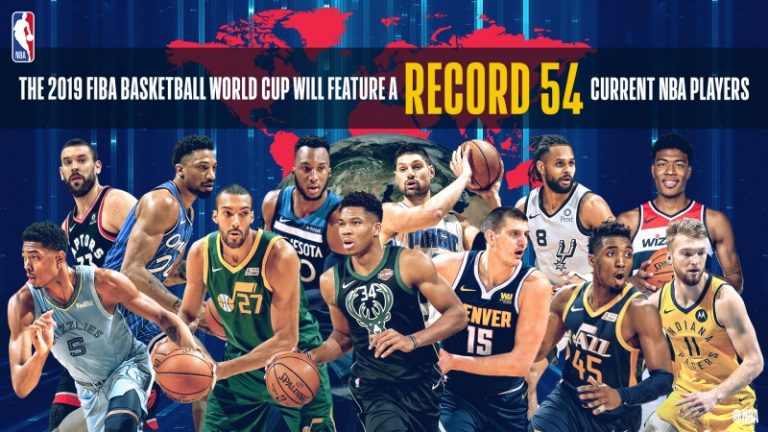 Record 54 Current NBA Players To Compete In 2019 Fiba Basketball World Cup