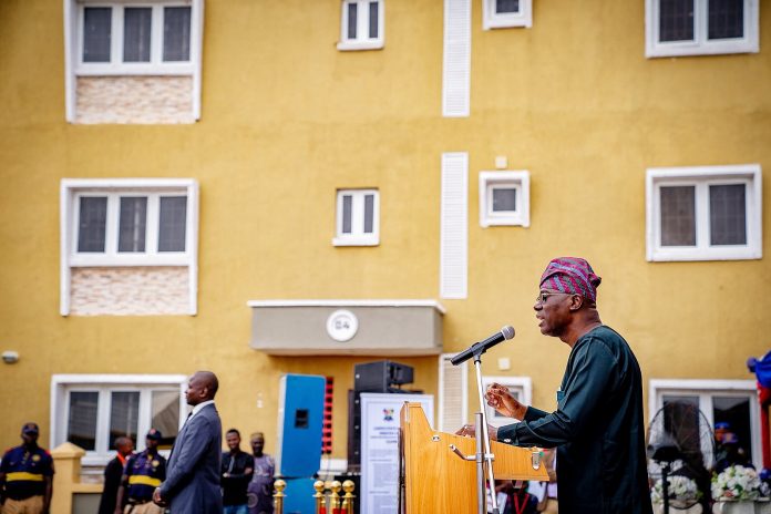 Sanwo-Olu Completes, Commissions 492-Flat Housing Estate in Igando Brandspur 2