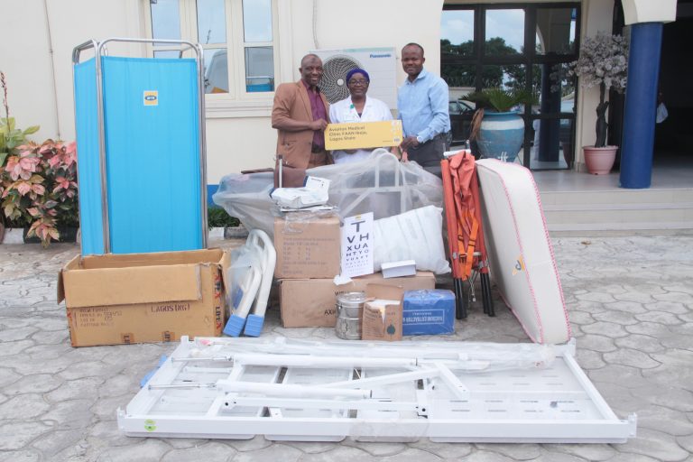MTN Equips Aviation Medical Clinics Ikeja Under Its What Can We Do Together (WCWDT) Initiative
