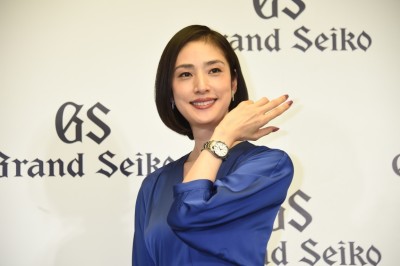 Japanese Actress Yuki Amami appointed as ambassador for Grand Seiko in Asia region  Press conference held for journalists from Asian countries