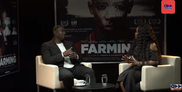 Watch Adewale Akinnuoye Agbaje Talk To Toolz On Painful Story Behind Farming