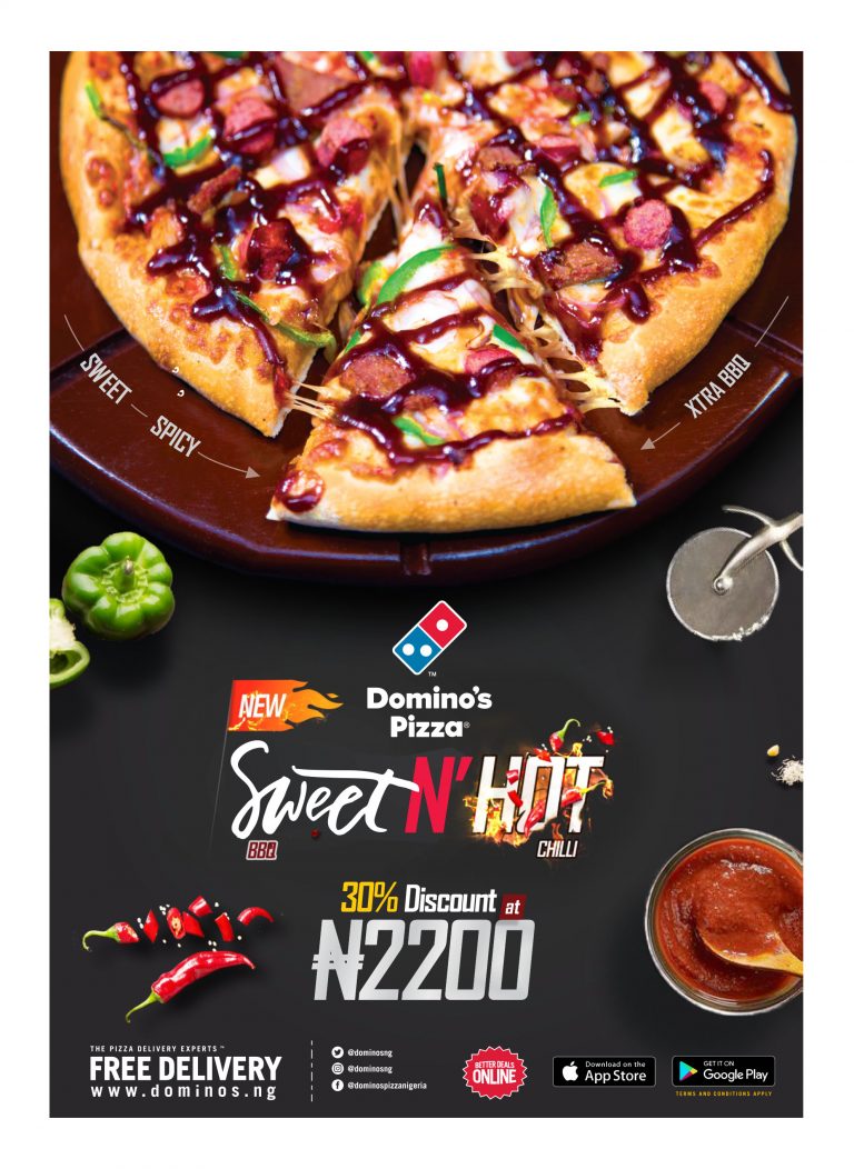 Taste The Spice Of Naija With The New Domino’s Hot & Spice Flavour
