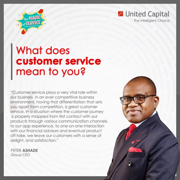 United Capital Celebrates Customers, Pledges Better Service Delivery