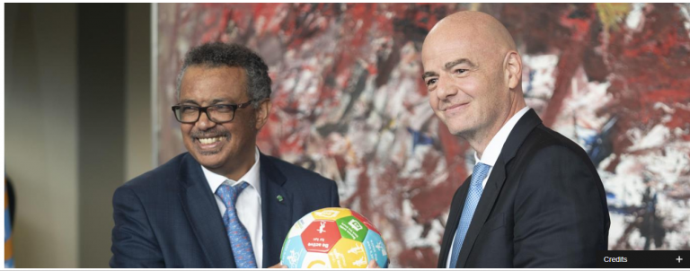 WHO And FIFA Team Up For Health