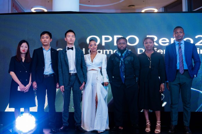 Anny Robert, OPPO Brand Influencer at the launch of the OPPO Reno2 device Brandspur1