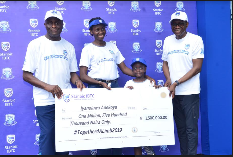 Stanbic IBTC Provides Succour For Limbless Children Through Together4ALimb Initiative
