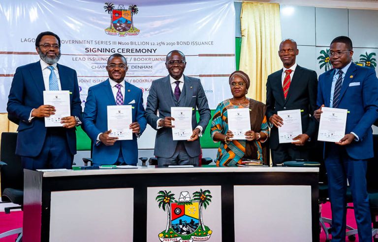 History as Lagos raises N100 Billion Bond to Finance Infrastructure