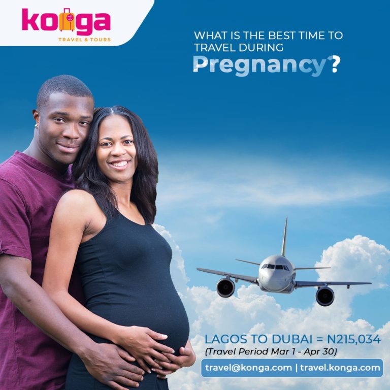 Konga Travel: Here is the best time to travel for pregnant women