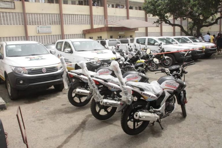 LASG Acquires New Vehicles, Motorbikes To Combat Traffic Gridlocks (Photos)