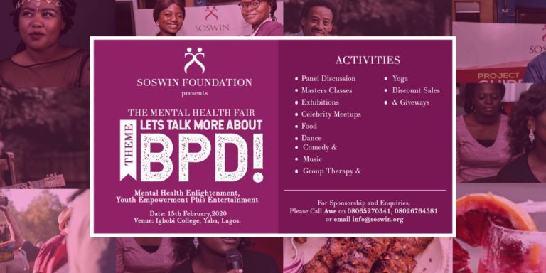 LASG, SOSWIN Set To Host Mental Health Fair In February