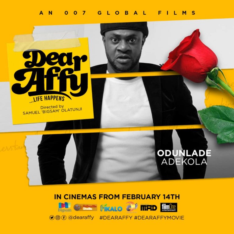 Bigsam unveiled new character posters for the casts of the movie ‘Dear Affy’