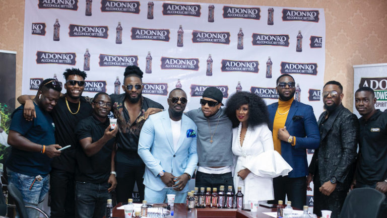 Adonko Bitters unveils Brand Ambassadors; names Jim Iyke, Ini Edo, Uti Nwachukwu, and Charles Okocha, Melvin Oduah, Victor AD, & Teddy A (Photos)
