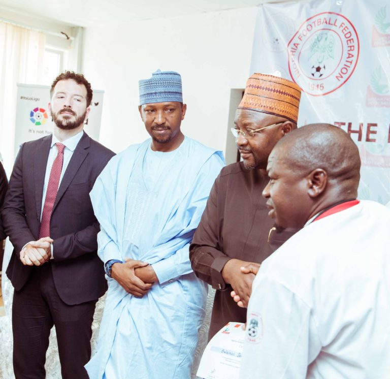 More Than 150 Coaches Attended The 4th Edition of The NPFL-LaLiga Coaching Clinic In Abuja
