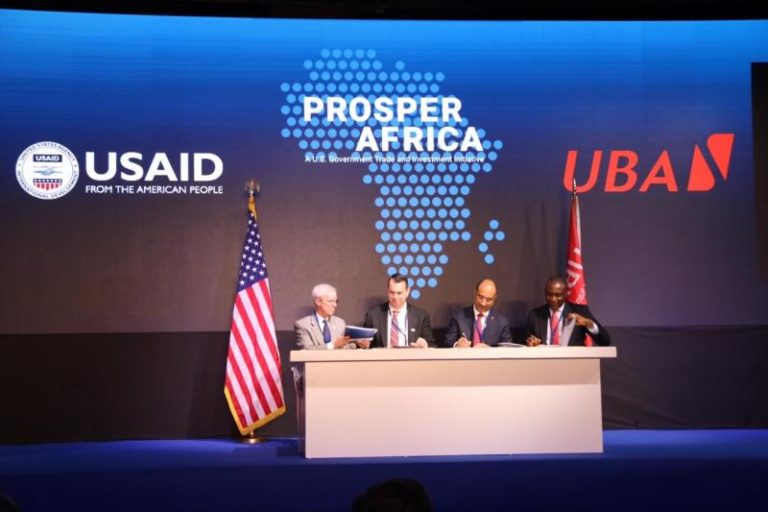 USAID and UBA sign MOU To advance the two-way trade and investment goals of prosper Africa