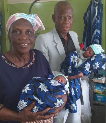 LUTH Successfully Delivered A 68-Year-Old First-Time Mother Of A Twin