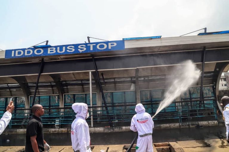 Lagos Partners Julius Berger to Disinfect Major Roads, Bus Stops