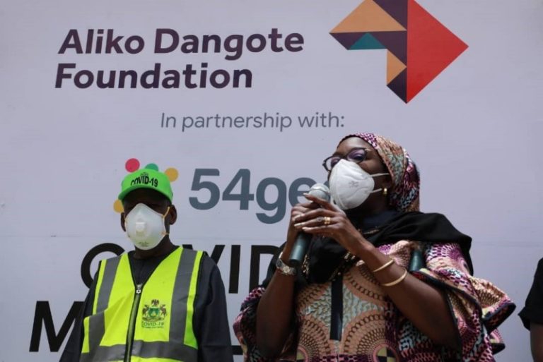 Aliko Dangote Foundation engages 54gene Laboratory to conduct 1,000 COVID-19 test per day in Kano (Photos)