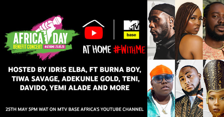 Sho Majozi, Sauti Sol, Davido, Burna Boy, Salif Keita and more added to Africa Day Benefit Concert At Home lineup