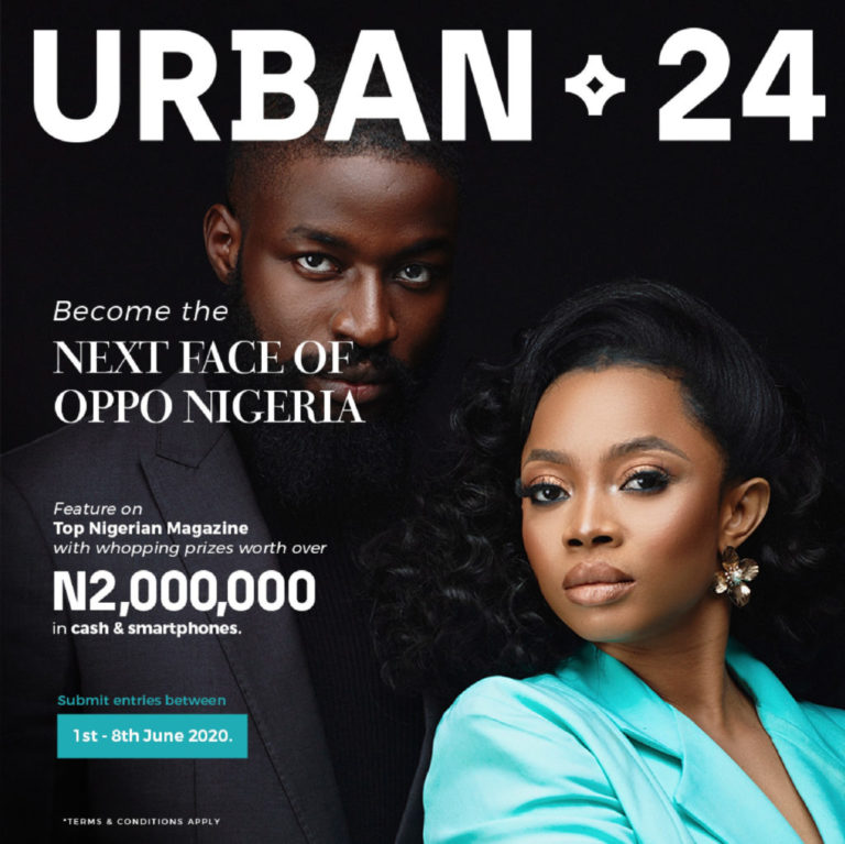 Become The Next Nigerian Top Model in The OPPO Reno3 Urban24 Contest