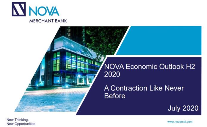 NOVA Merchant Bank Economic Outlook H2 2020 Brandspurng A Contraction Like Never Before