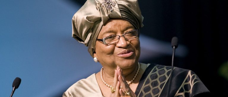 Her Excellency Ellen Johnson Sirleaf makes impassioned speech at Hogan Lovells seventh Africa Forum