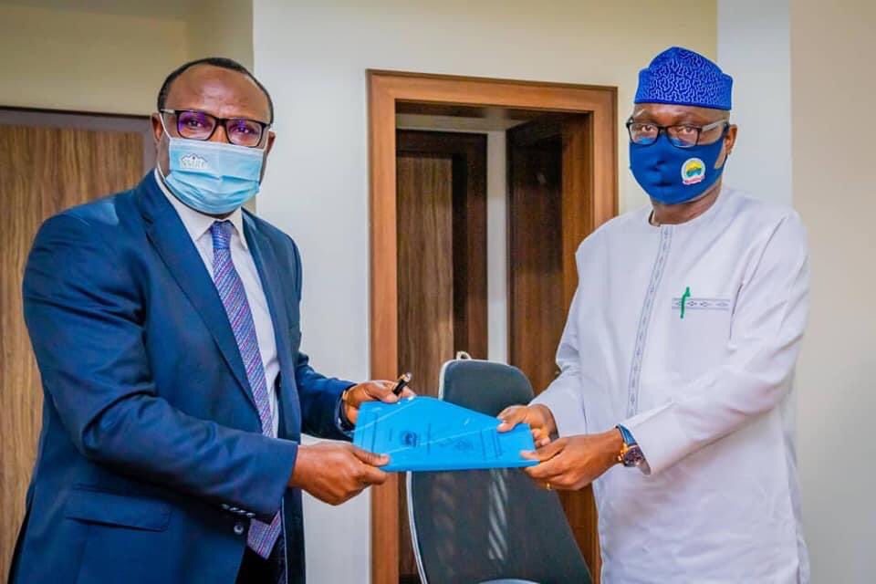 Ekiti State signs an MoU with NMRC increase access to finance for homeowners (Photos)