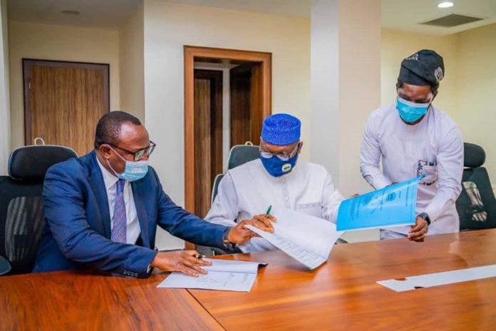 Ekiti State signs an MoU with NMRC increase access to finance for homeowners (Photos)