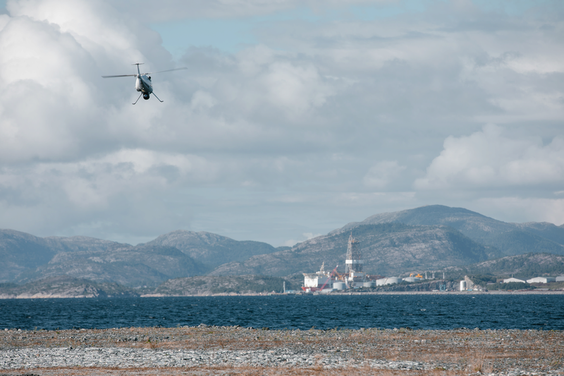 Equinor completes world’s first logistics operation with a drone to an offshore installation (Video)